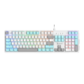 Клавиатура игровая проводная Bloody S510R RGB Gaming / Icy White
