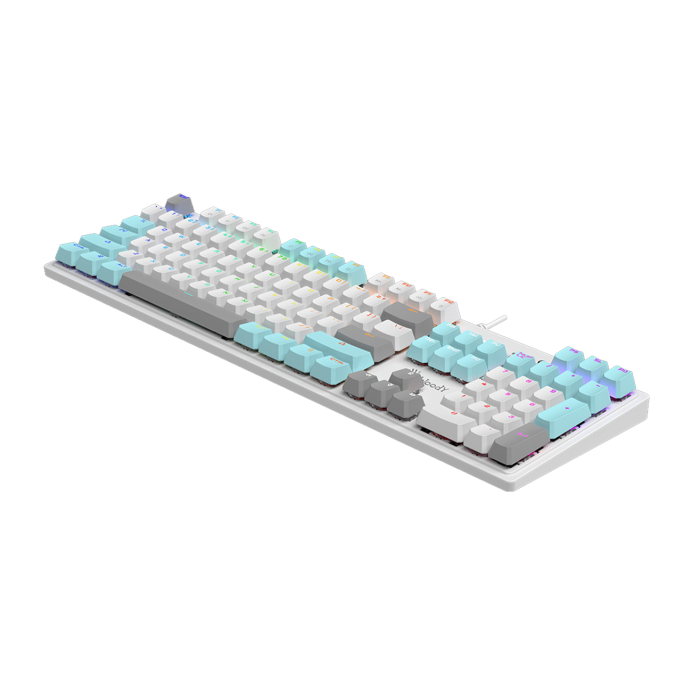 Клавиатура игровая проводная Bloody S510R RGB Gaming / Icy White