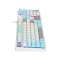 Клавиатура игровая проводная Bloody S510R RGB Gaming / Icy White