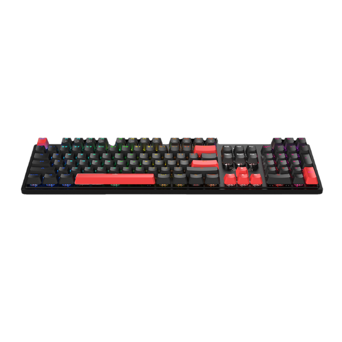 Клавиатура игровая проводная Bloody S520N RGB Gaming / Pudding Black