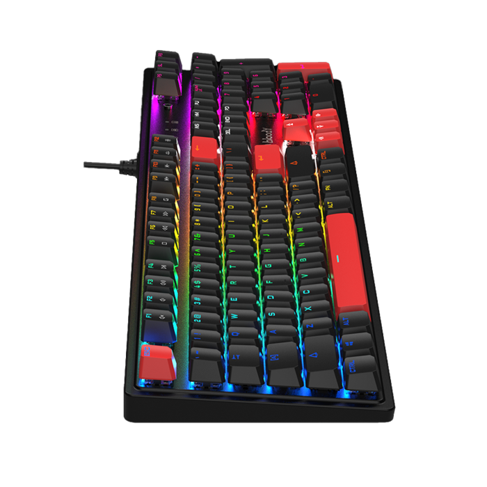 Клавиатура игровая проводная Bloody S520N RGB Gaming / Pudding Black
