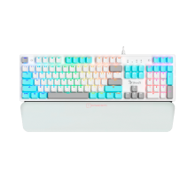 Клавиатура игровая проводная Bloody S525N Gaming / Icy White
