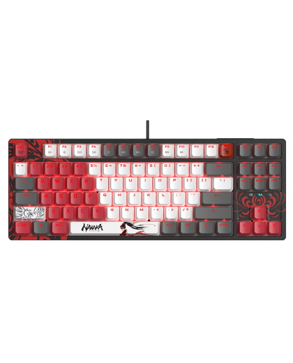 Клавиатура игровая проводная Bloody S87 Naraka RGB Gaming / Color