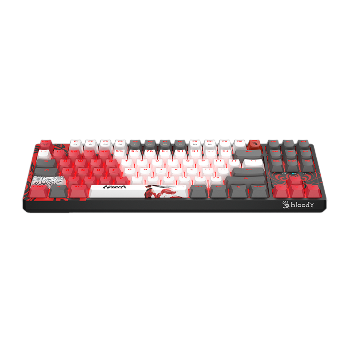 Клавиатура игровая проводная Bloody S87 Naraka RGB Gaming / Color