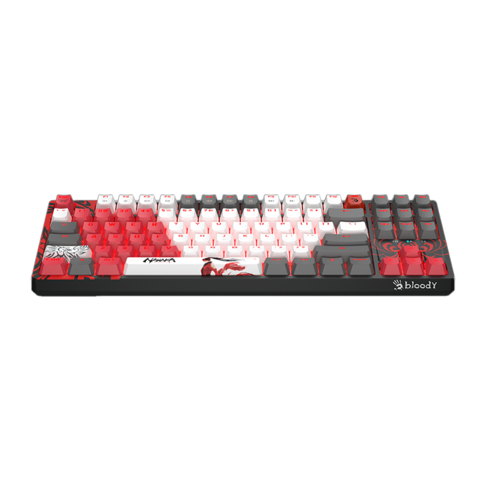 Клавиатура игровая проводная Bloody S87 Naraka RGB Gaming / Color