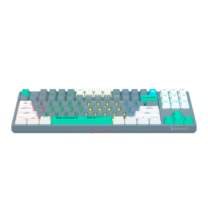 Клавиатура игровая проводная Bloody S87 Gaming / Energy Ash