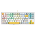 Клавиатура игровая проводная Bloody S87 Gaming / Energy White