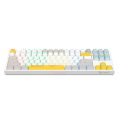Клавиатура игровая проводная Bloody S87 Gaming / Energy White