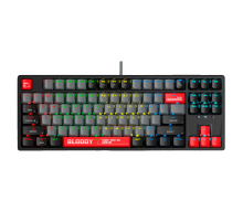 Клавиатура игровая проводная Bloody S87 Gaming / Energy Red