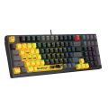 Клавиатура игровая проводная Bloody S98 Sport Lime Gaming RGB / White