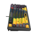 Клавиатура игровая проводная Bloody S98 Sport Lime Gaming RGB / White
