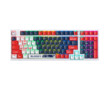 Клавиатура игровая проводная Bloody S98 Sport Navy Red Switch Gaming RGB / Color