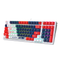 Клавиатура игровая проводная Bloody S98 Sport Navy Red Switch Gaming RGB / Color