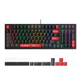 Клавиатура игровая проводная Bloody S98 Sports Red Gaming RGB / Red