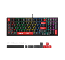 Клавиатура игровая проводная Bloody S98 Sports Red Gaming RGB / Red