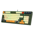 Клавиатура игровая проводная Bloody S98 Aviator Gaming / Khaki