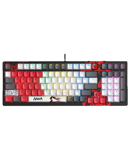 Клавиатура игровая проводная Bloody S98 Naraka Gaming / Grey