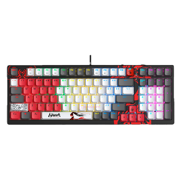Клавиатура игровая проводная Bloody S98 Naraka Gaming / Grey