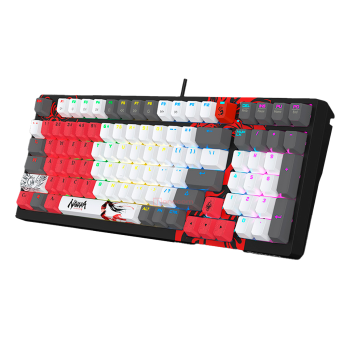 Клавиатура игровая проводная Bloody S98 Naraka Gaming / Grey