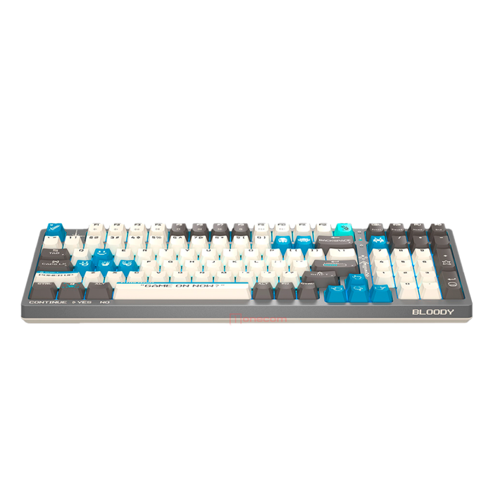 Клавиатура игровая проводная Bloody S98 Pixels Gaming Red+ Switch / Blue