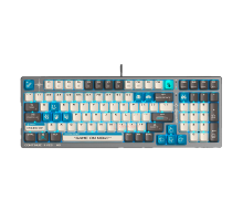 Клавиатура игровая проводная Bloody S98 Pixels Gaming Red+ Switch / Blue