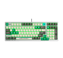Клавиатура игровая проводная Bloody S98 Pixels Gaming Red+ Switch / Green