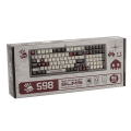 Клавиатура игровая проводная Bloody S98 Pixels Gaming Red+ Switch / Red