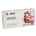 Клавиатура игровая беспроводная Bloody WS98 Naraka Gaming / Grey