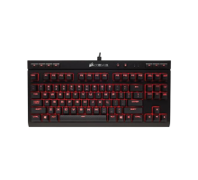 3 Клавиатура игровая проводная Corsair K63 Cherry MX Red / Black
