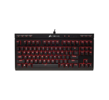 3 Клавиатура игровая проводная Corsair K63 Cherry MX Red / Black