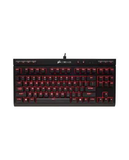 3 Клавиатура игровая проводная Corsair K63 Cherry MX Red / Black