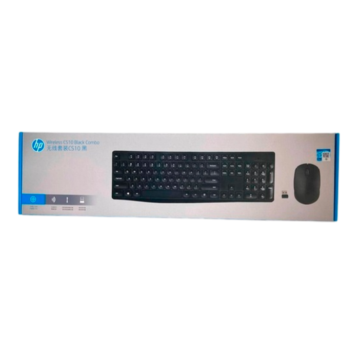 Комплект беспроводной (клавиатура+мышь) HP CS10 / Black
