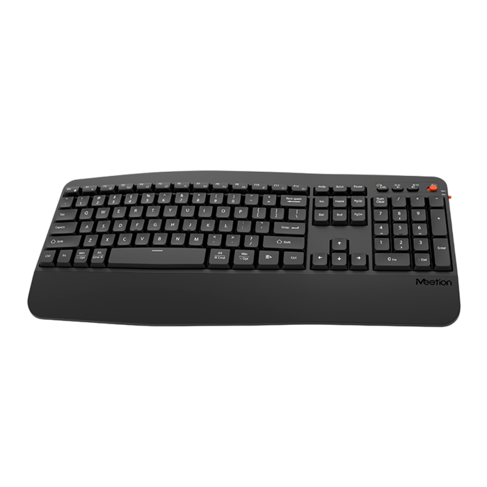 Комплект беспроводной (клавиатура+мышь) Meetion BTK2000 / Black