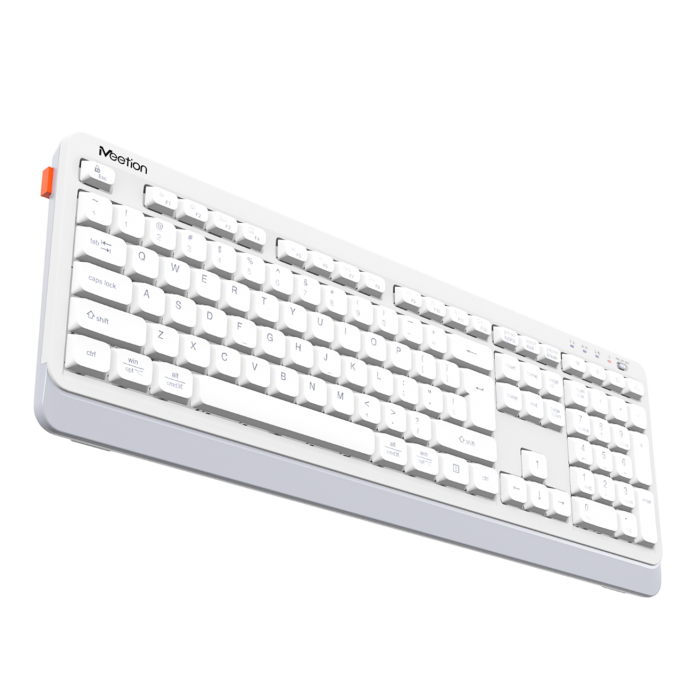 Клавиатура беспроводная Meetion BTK530 / White