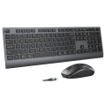 Комплект беспроводной (клавиатура+мышь) Meetion C2000 / Black