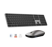 Комплект беспроводной (клавиатура+мышь) Meetion C230MW / Black