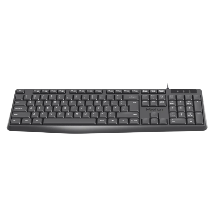 Комплект проводной (клавиатура+мышь) Meetion C235 / Black 
