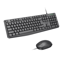 Комплект проводной (клавиатура+мышь) Meetion C235 / Black 