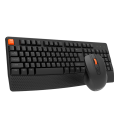 Комплект беспроводной (клавиатура+мышь) Meetion C4130 / Black