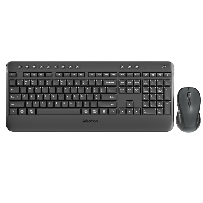 Комплект беспроводной (клавиатура+мышь) Meetion C5000 / Black