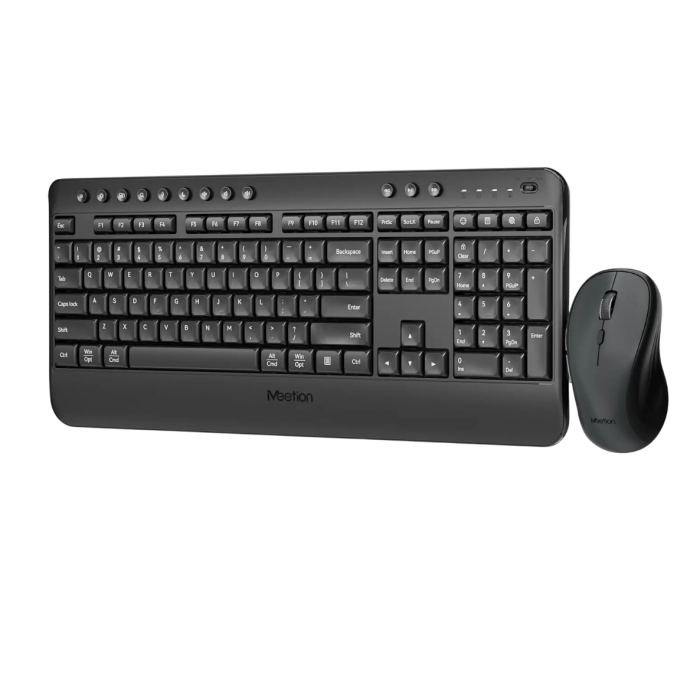 Комплект беспроводной (клавиатура+мышь) Meetion C5000 / Black