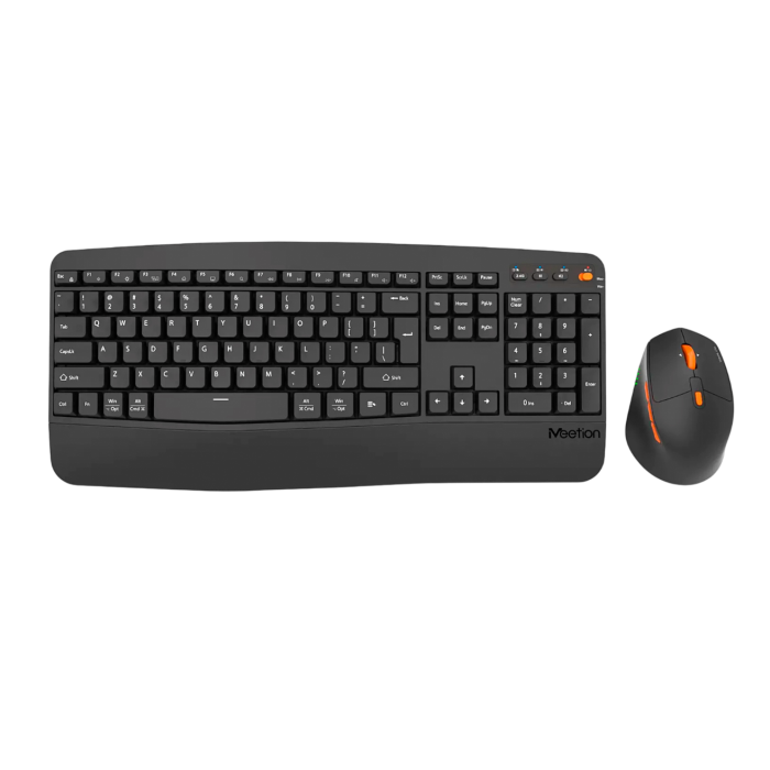 Комплект беспроводной (клавиатура+мышь) Meetion DirectorA2 Black