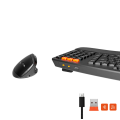 Комплект беспроводной (клавиатура+мышь) Meetion DirectorB2 / Black