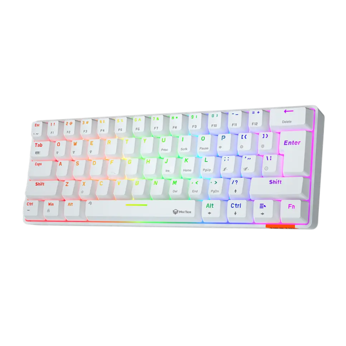 Клавиатура игровая беспроводная Meetion MK005BT / White
