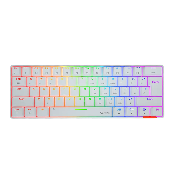 Клавиатура игровая беспроводная Meetion MK005BT / White