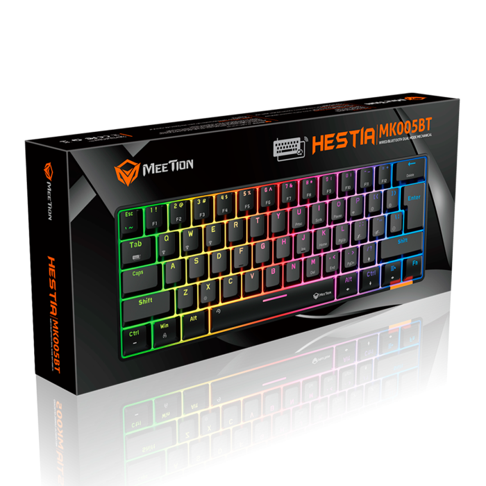 Клавиатура игровая беспроводная Meetion MK005BT / Black