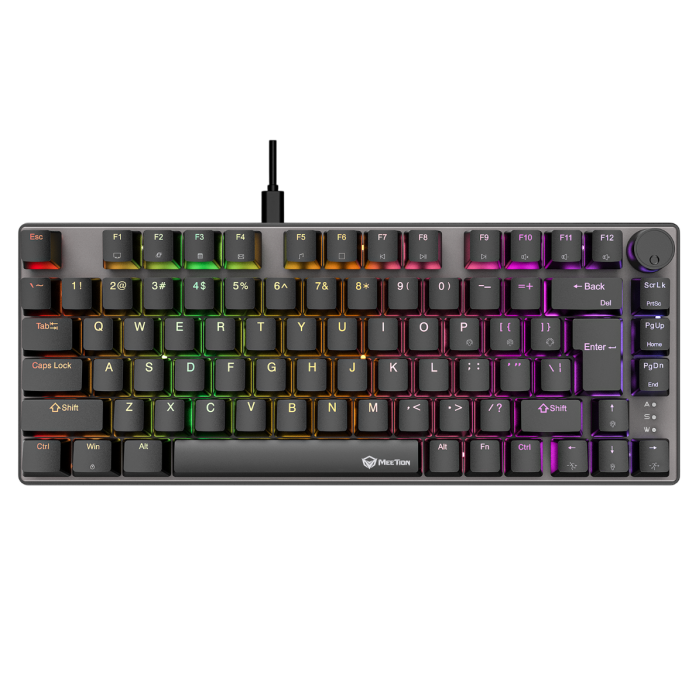 Клавиатура игровая проводная Meetion MK008Pro / Black
