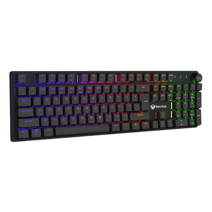 Клавиатура игровая проводная Meetion MK009RDP / Black