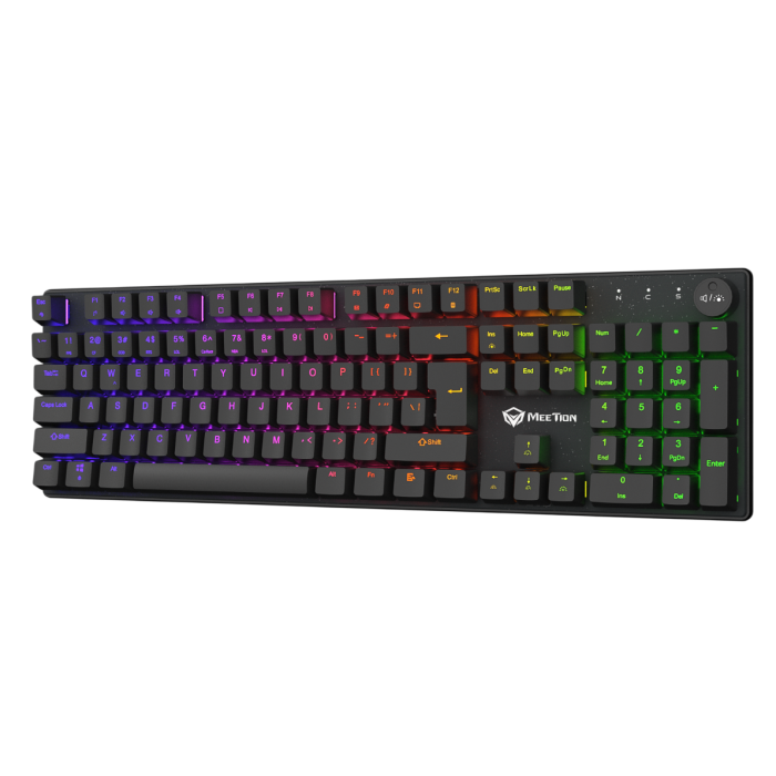 Клавиатура игровая проводная Meetion MK009RDP / Black