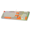 Клавиатура игровая проводная Meetion MK009RDP / White
